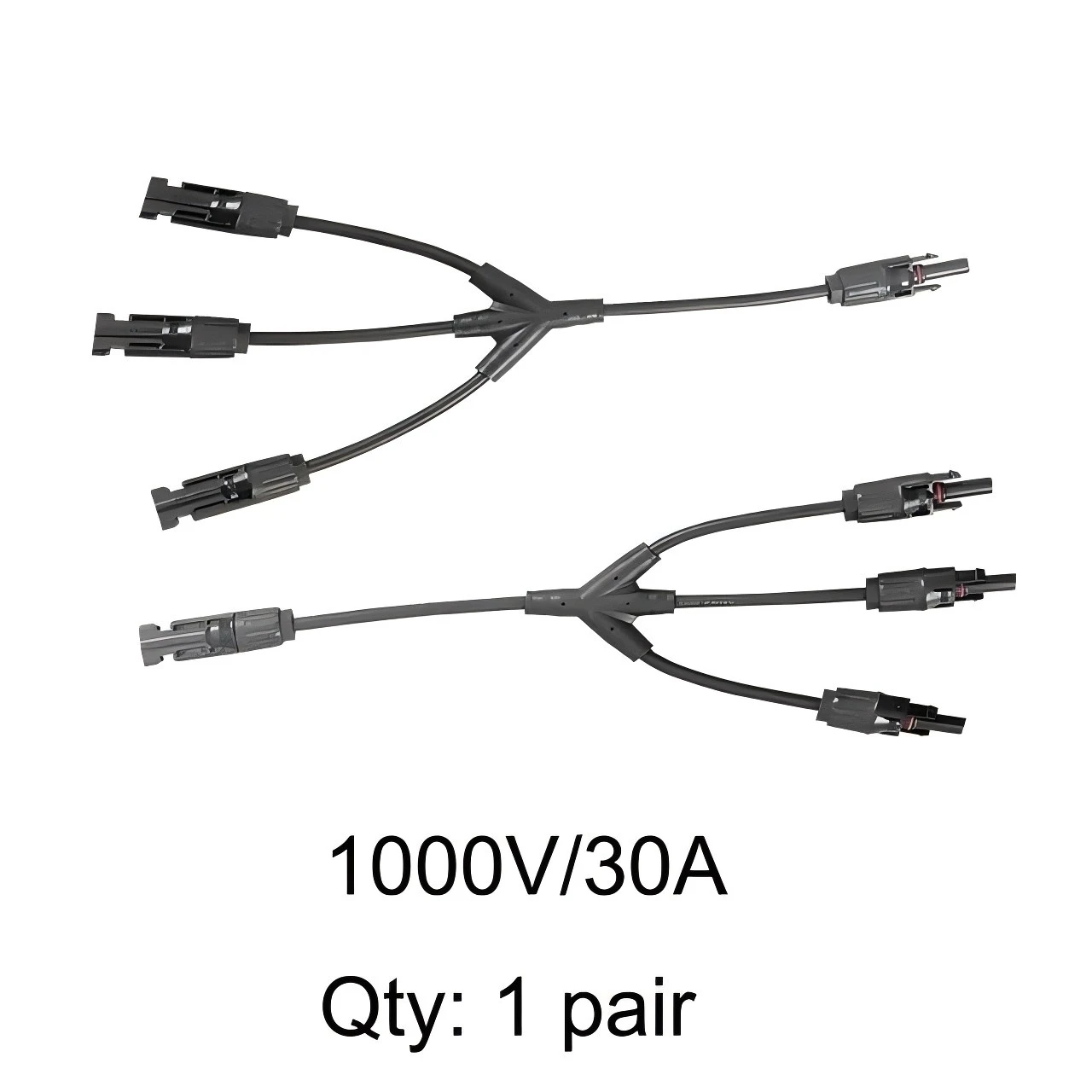 Plastic Switch Electrical Machine Screw Plate 1000V 30A T Y-Type 3-in-1 Solar Panel Connector Connector Solar Panel