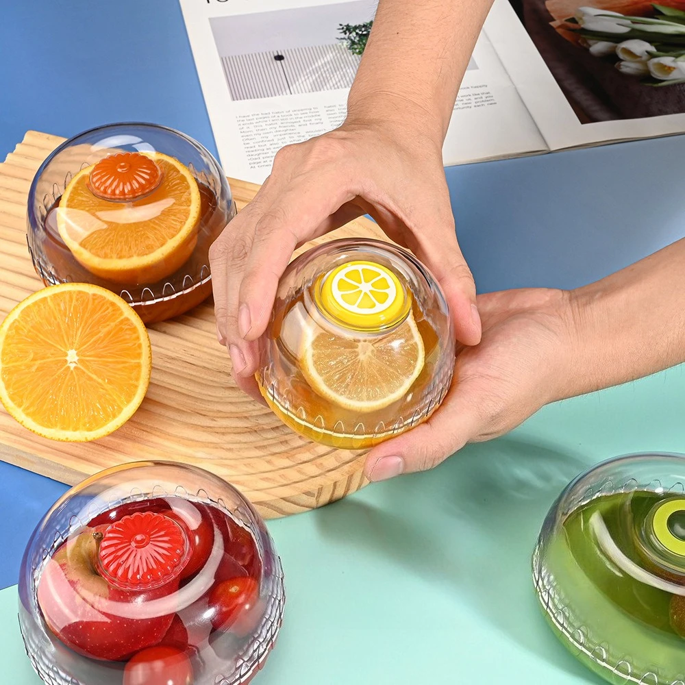 Vegetable Fruits Airtight Crisper Refrigerator Food Storage Box Portable Tomato Avocado Fresh Lemon Storage Food-Grade Fruit Box - view 2