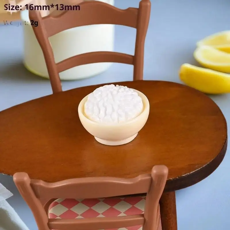 Кукольный дом, китайская посуда, еда, миниатюры, масштаб 1/12, украшения для кухни, столовой