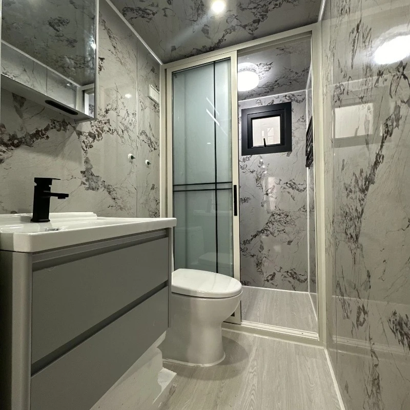 Case prefabbricate da 20 piedi Unità viventi mobili espandibili Casa prefabbricata modulare Casa contenitore pieghevole prefabbricata Piccola casa
