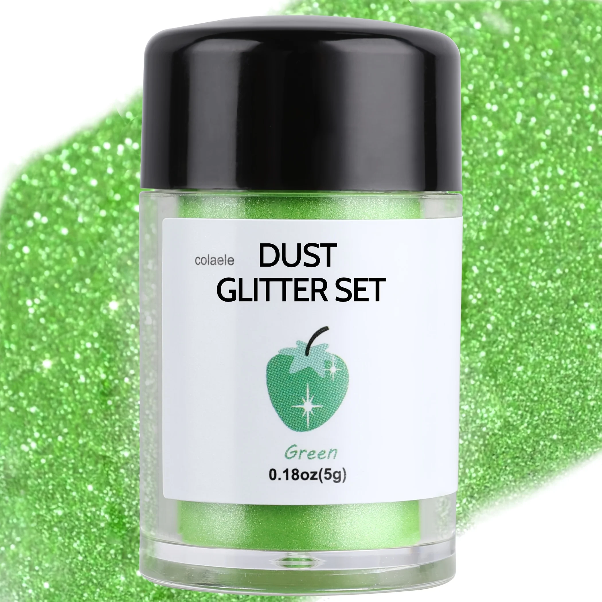 Mehrfarbiger Staubglitter, DIY-Bastelpailletten, Dekorativer Glitzerpuder für Backwaren, Geburtstagsgeschenk, Dekorativer Glitzer – Detail 9