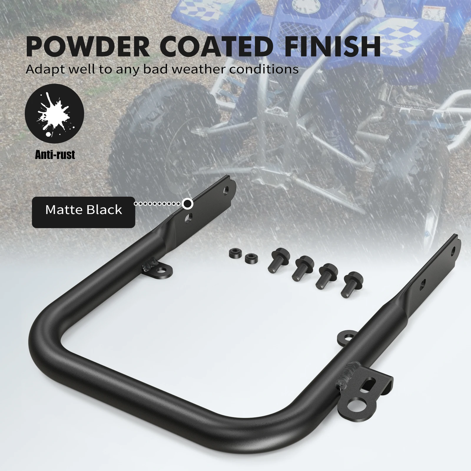 NICECNC جديد ATV الخلفية مقبض إمساك لياماها الناسف 200 YFS200 1988-2006 YFS200SE طبعة خاصة 2006 ATV أجزاء 5KJ-2845R-00-00