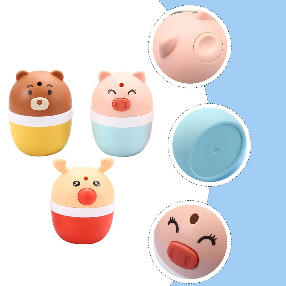 

3Pcs Toothpick Holder Automatic Push-Type Storage Boxes Creative Toothpick Buckets for Home Kitchen Restaurant Use