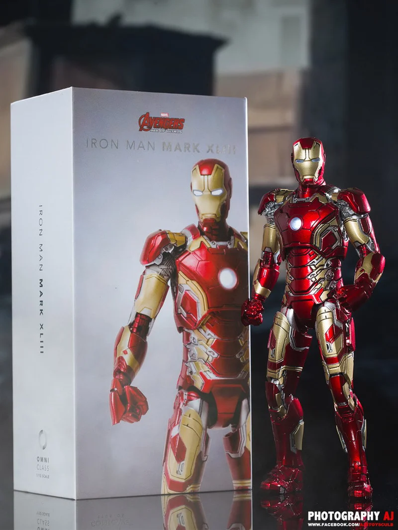 Original Comicave Iron Man Igor 1/12 MK38 Alloy Metal MK40 MK21 MK25 MK26 MK33 MK42 MK43LED Marvel legends Action Figure Toys