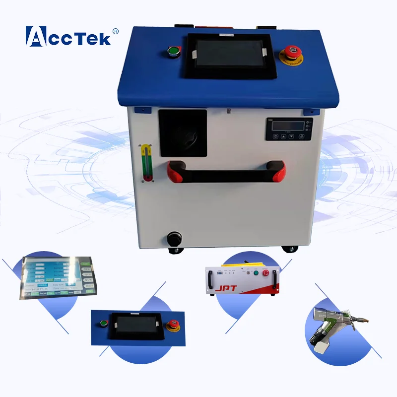 

1000W Portable Metal Solder Iron Parts Repair Equipment Small Fiber Laser Welding Machine