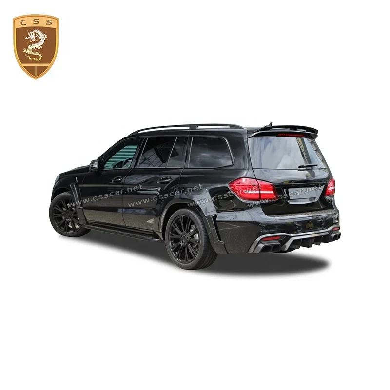 Auto Teile BH Stil Fiberglas Auto Radlauf Fender Flare Kit Set für Mercedes Benz GLS X166