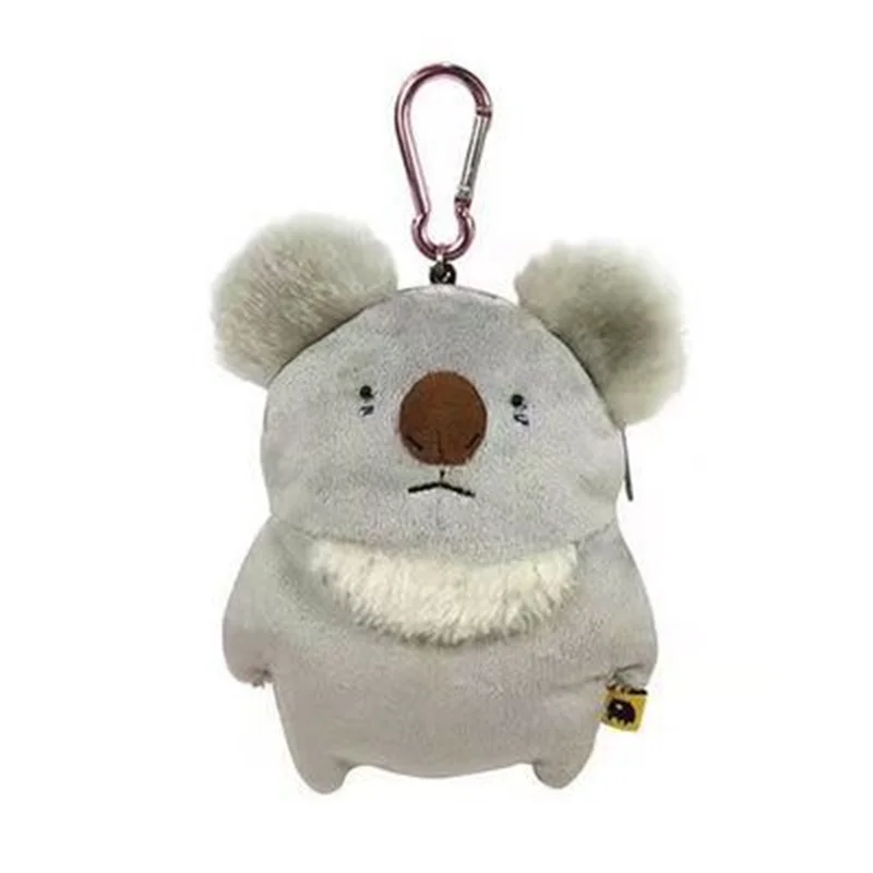 Cartoon Animal Family Coin Purse Platypus Wombat Wombat Tree Bear Plush Doll Card Bag Coin Purse Kid Stuffed Plush Toy Gift