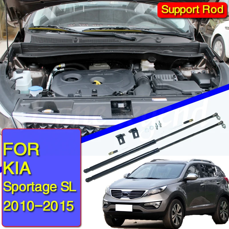 

For Kia Sportage SL 2010-2015 Refit Bonnet Hood Cover Gas Shock Lift Strut Bars Support Rod Accessories Car-styling