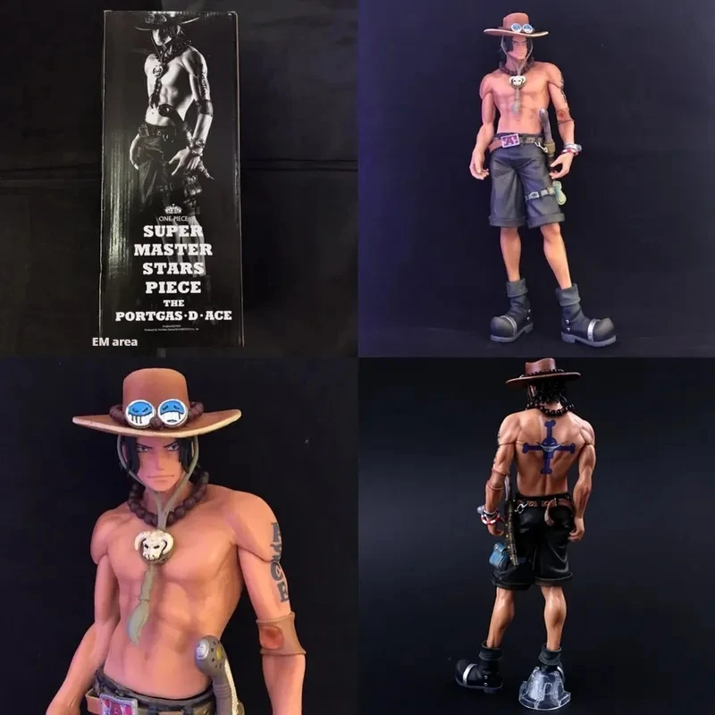 

One Piece'S Top Decisive Battle Big Group Vertical Fire Boxing Ai Lufei'S Brother Is Huge, Boxed And Hand-Made Model Gifts.