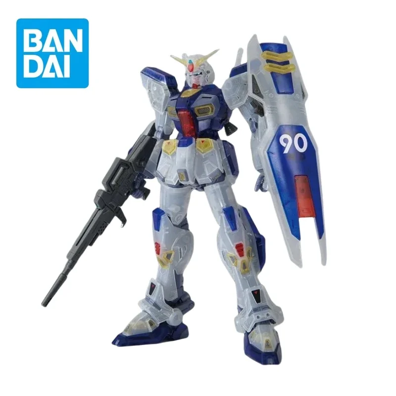 

Genuine Bandai Anime THE GUNDAM BASE LIMITED GUNDAM F90 [CLEAR COLOR] MG Assembled Model Toys Movable Doll Gifts Children Boys