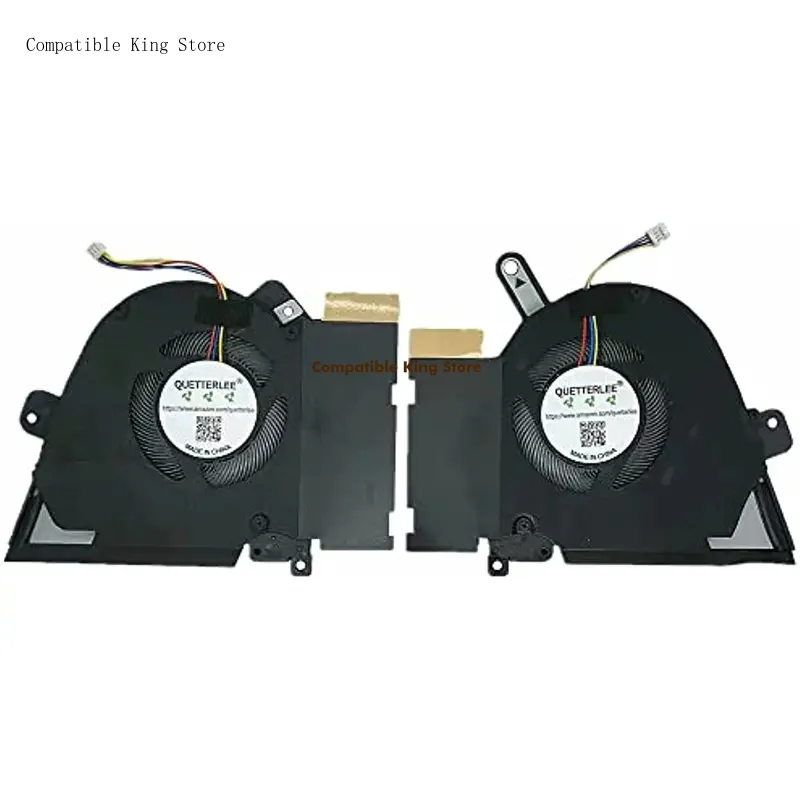 X New Laptop CPU+GPU Cooling Fan for ASUS TUF Dash F15 FX516 FX516PE FX516PR FX516PC FX516PM FX516EN Air RTX3060 RTX3070 Series