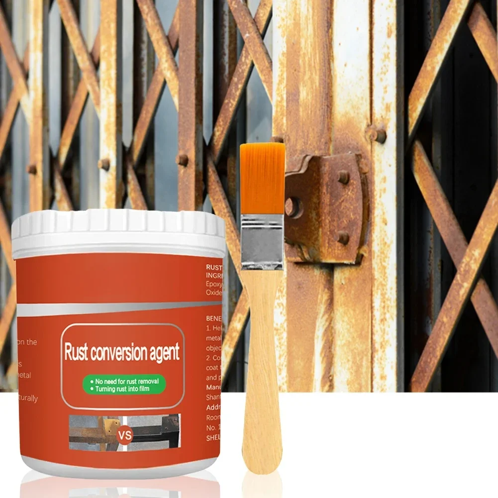 100g Metal Rust Renovator Multi Purpose Rust Removal Converter Anti-corrosion Car Coating Primer Rust Inhibitor