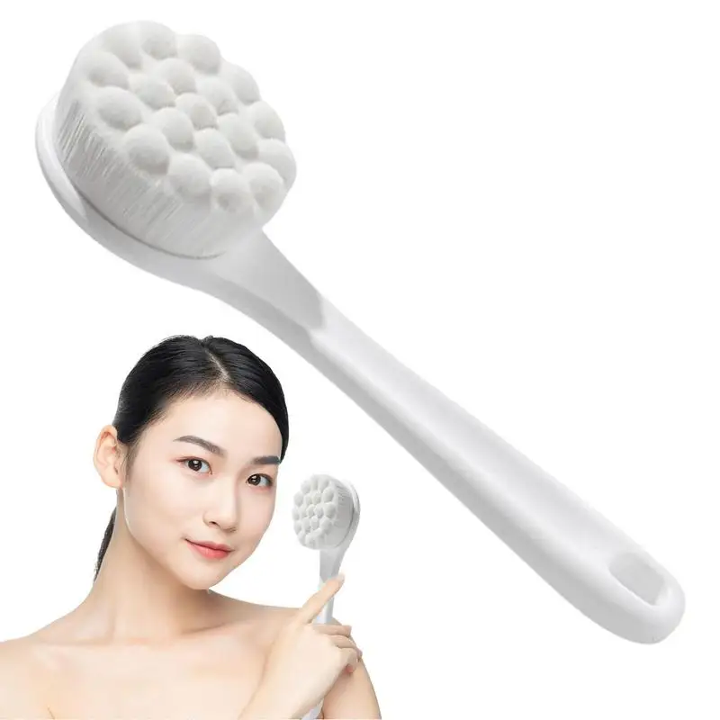 Face Brush Cleanser Manual Face Brush Cleanser With Soft Bristles Easy Carrying Face Scrubber For Facial Massage Deep Cleaning