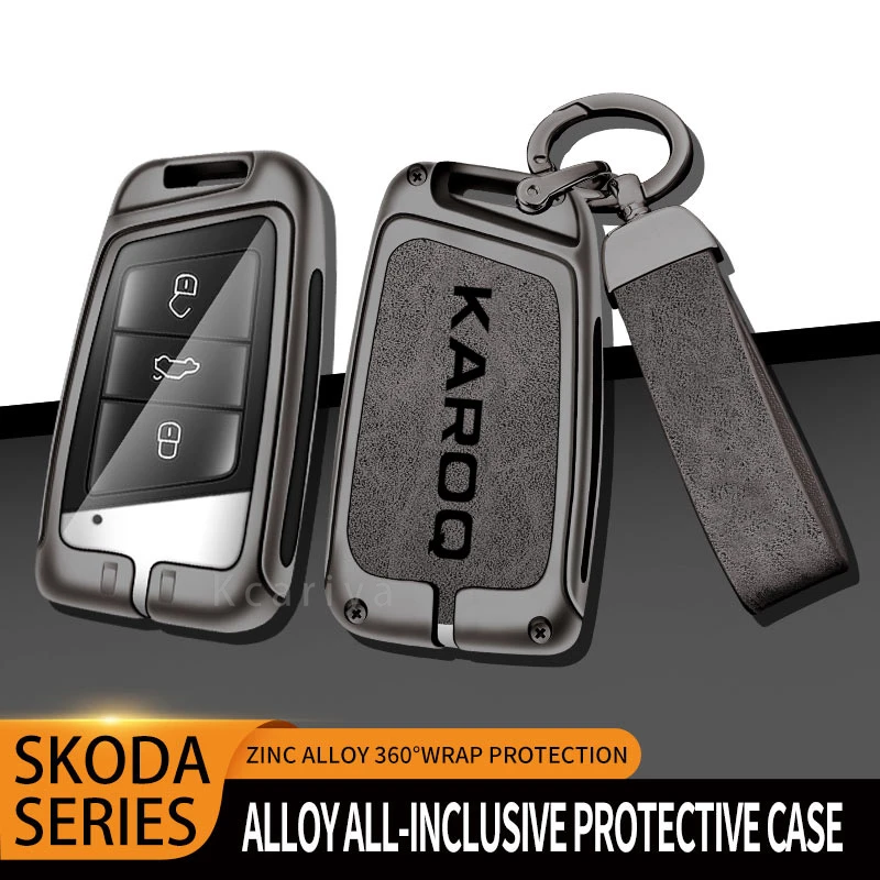 Zinc Alloy SKODA Case – The Ultimate Protection for Your Karoq Key Without Compromise