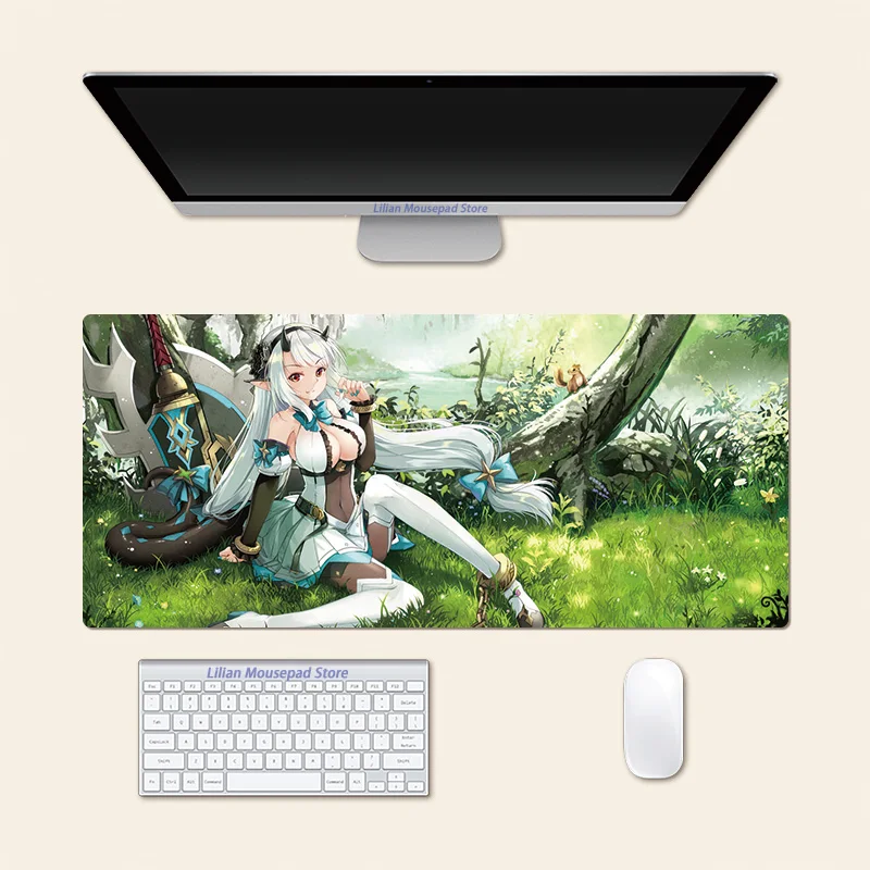 

Yufine Anime Large Mouse Pad PlayMat Office Mousepad Game Creative Desk Gaming Mat