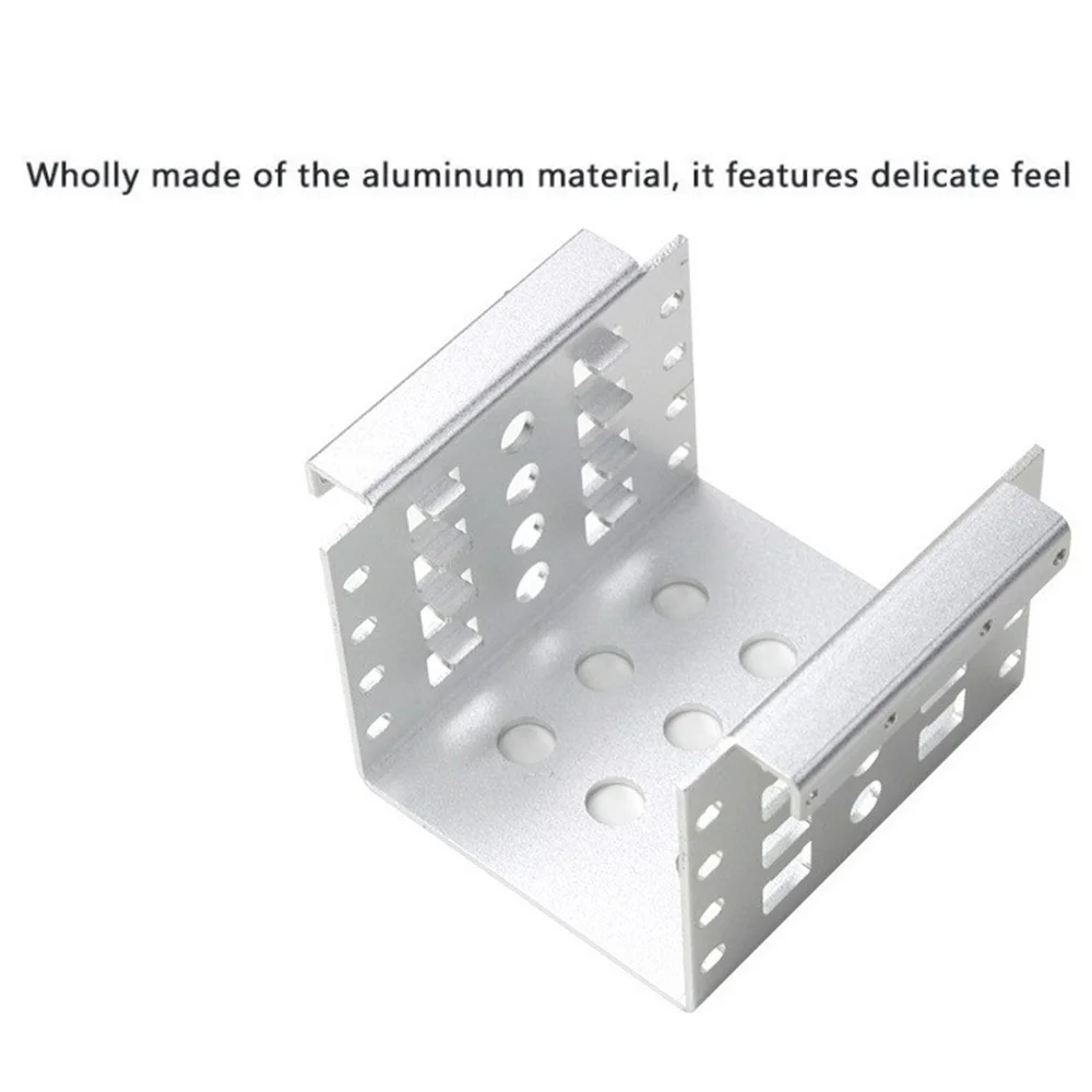 4-Bay 3.5 นิ้วถึง 2.5 นิ้วฮาร์ดไดรฟ์อะแดปเตอร์ Bracket ผู้ถือโทรศัพท์มือถือ SolidState ขยายในตัว Hard Disk กรอบ
