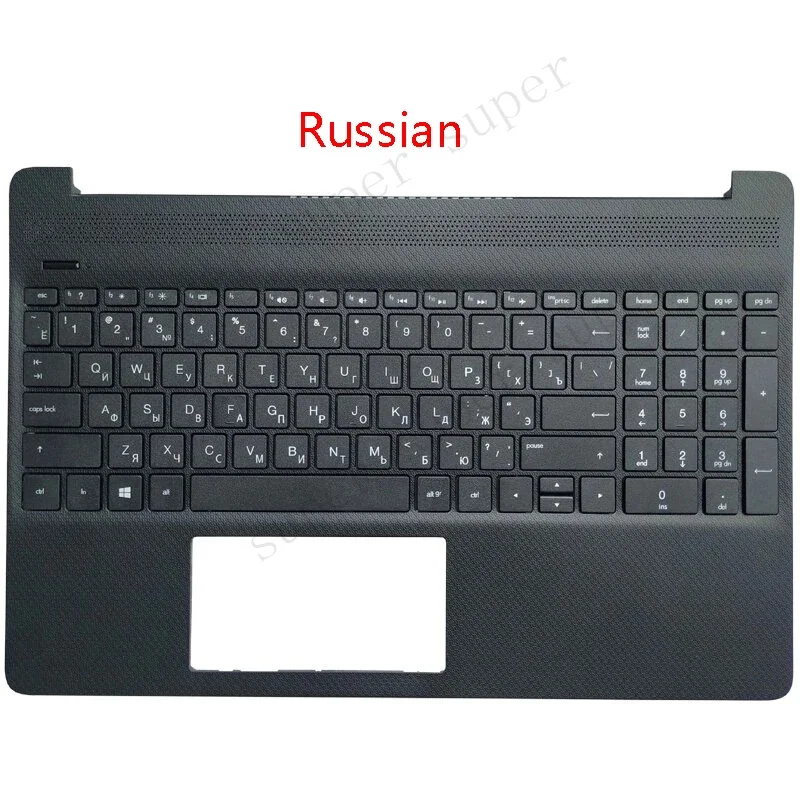 New Case For HP 15-DY 15T-DY 15-EF 15S-EQ 15s-FQ TPN-Q222 Russian/Spanish/US/Latin/UK/Italy Keyboard With Palmrest Upper Cover