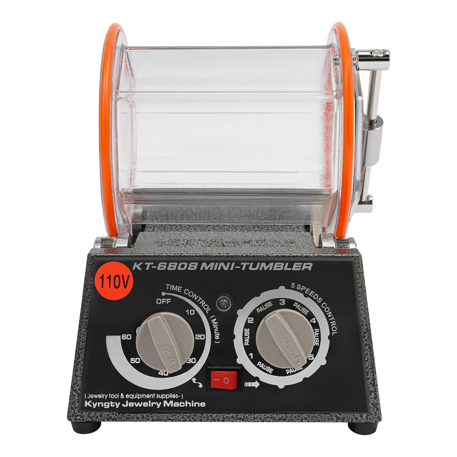 استعادة اللمعان! آلة تلميع احترافية بقدرة 60 وات مع تحكم بـ 5 سرعات، مثالية لورشة المجوهرات والمعادن #5