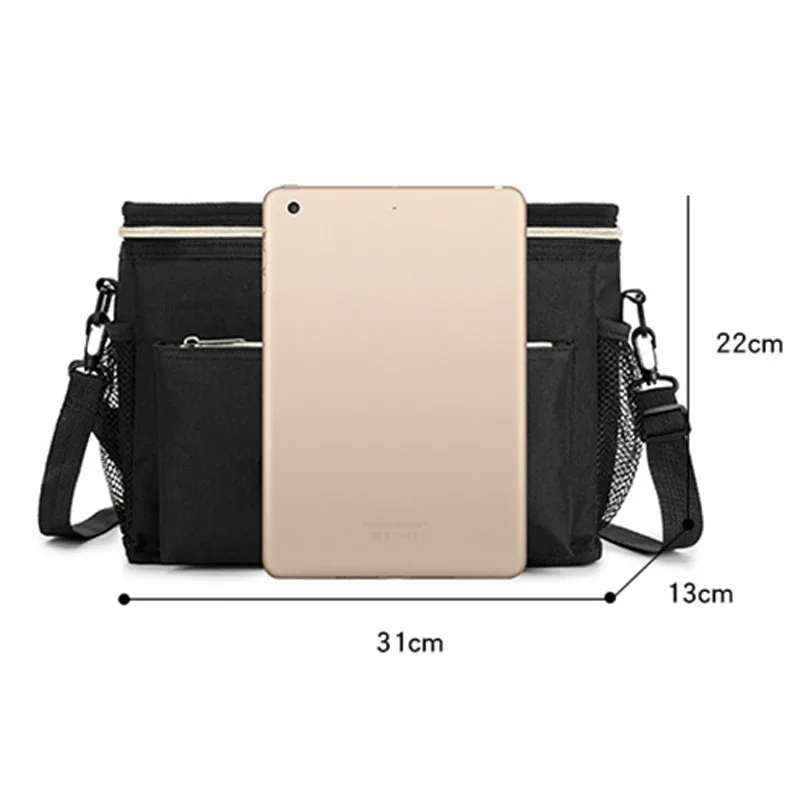 Waterproof anti-dirty Baby Stroller Hanging Bag Nappy Bag Travelling multi-function Baby Stroller Bag Storage Bag