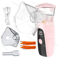 Medical Equipment Handheld Portable Nebulizer Silent Ultrasonicinalador Nebulizador Kids Inhaler Aerosol Atomizer Health Care