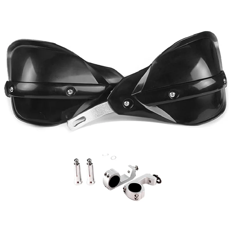 

A90Q-Motocross Wind Shield, Aluminum Alloy Hand Bow Half Wrapped Wind Shield Black 28MM Handlebar Guard