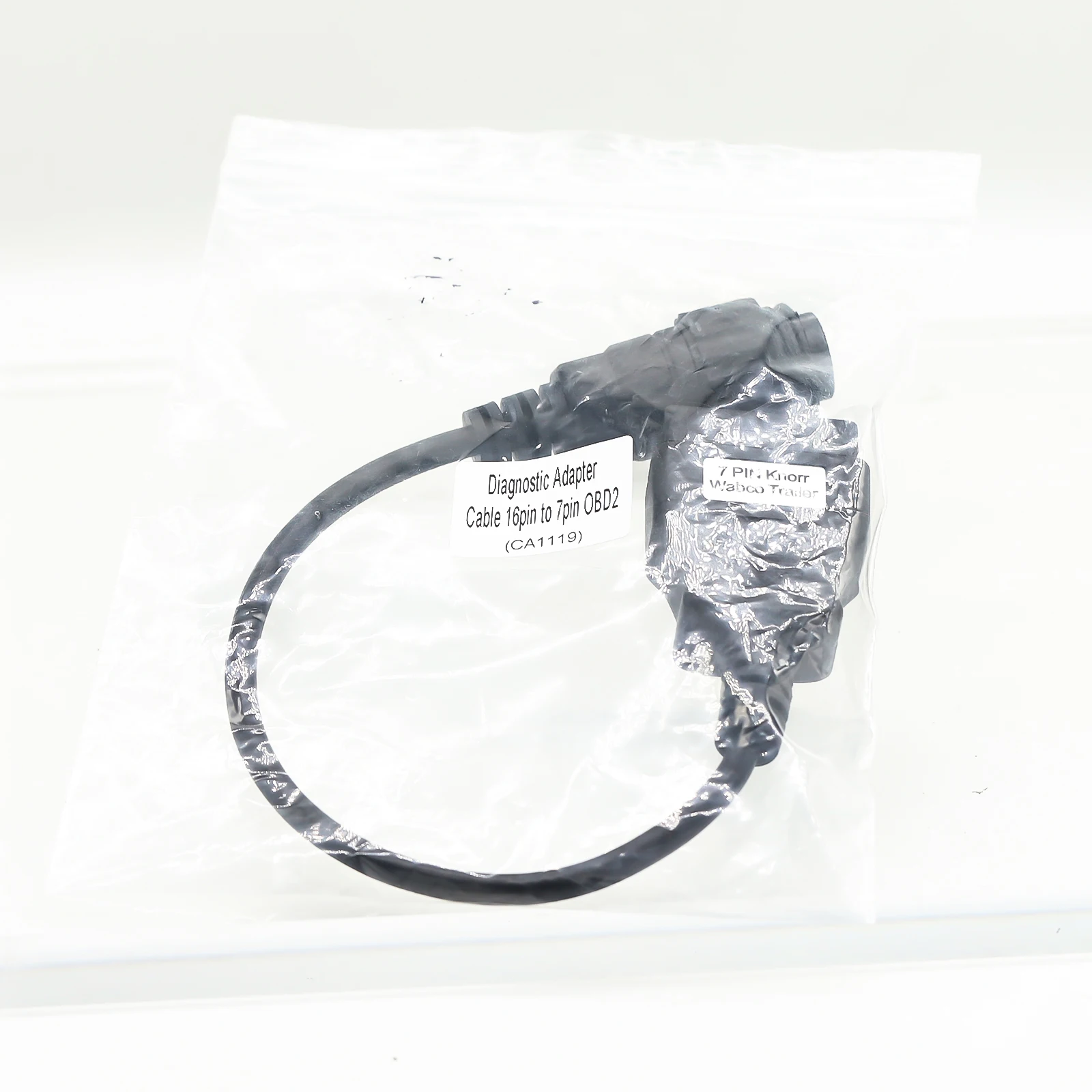 

Кабель Knorr 7Pin to 16PIN OBD W -ABCO Кабель прицепа