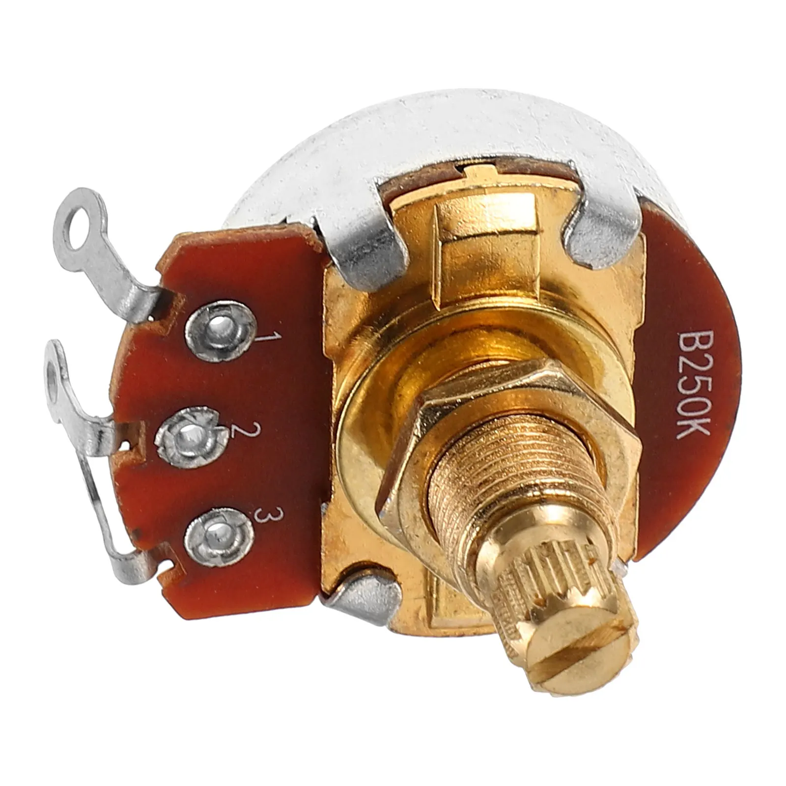 

Copper Shaft Potentiometer Electric Guitar Bass Volume Tone Control Knob Precise Adjustment Mini Pot For Guitar Accessories