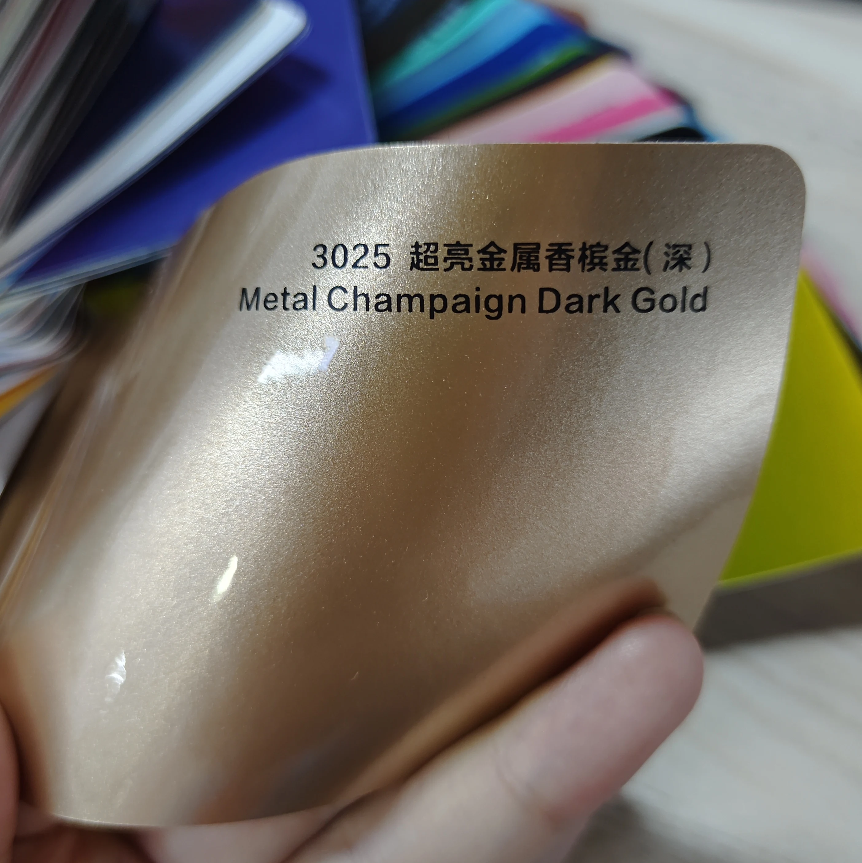 Wrapmaster glossy metal champaign Dark Gold whole car body film vehicle Wraps color change Vinyl