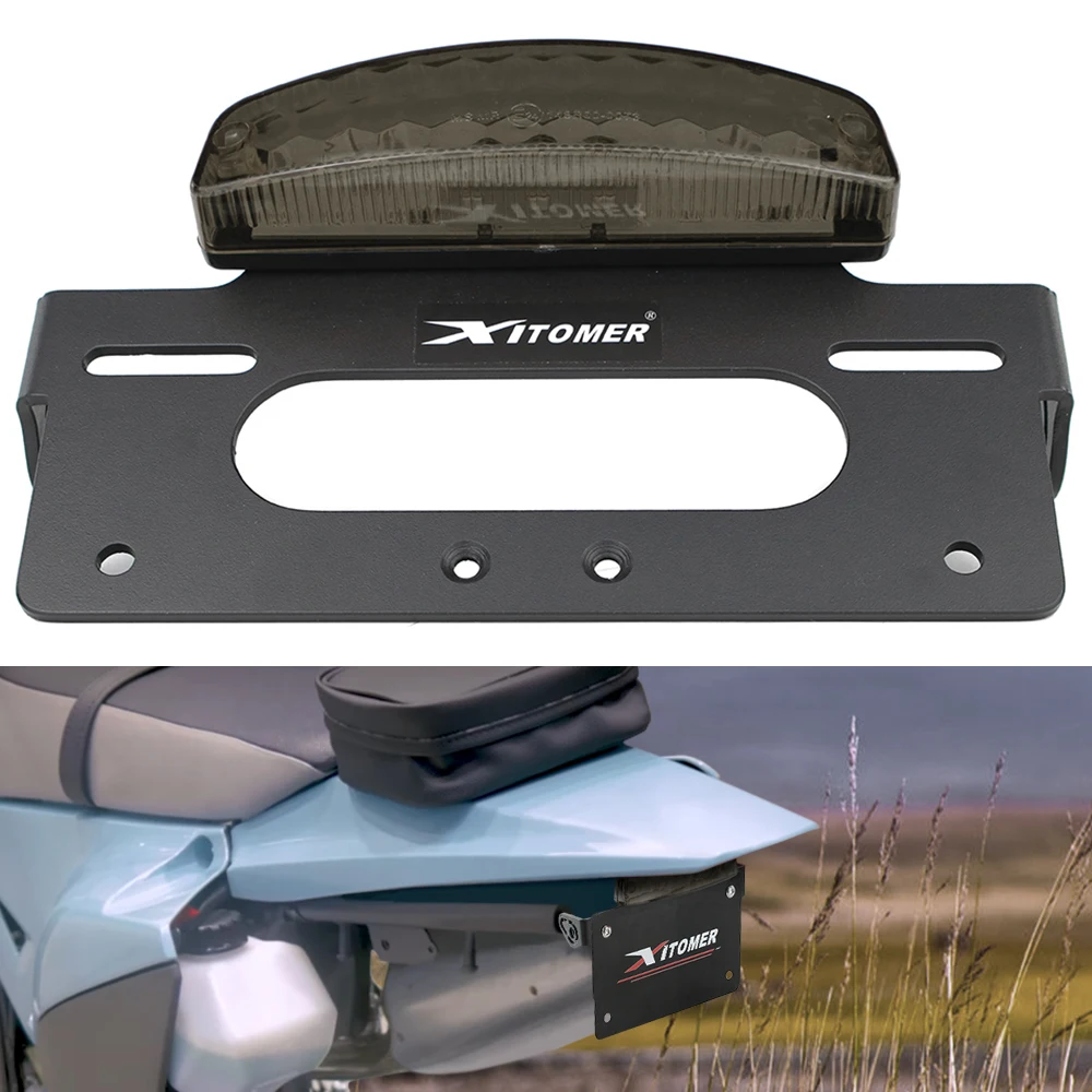 For Kawasaki KLX300 KLX300SM 2024 2025 2026 Motorcycle Rear Tail Tidy Fender Eliminator Kit License Plate Holder Bracket