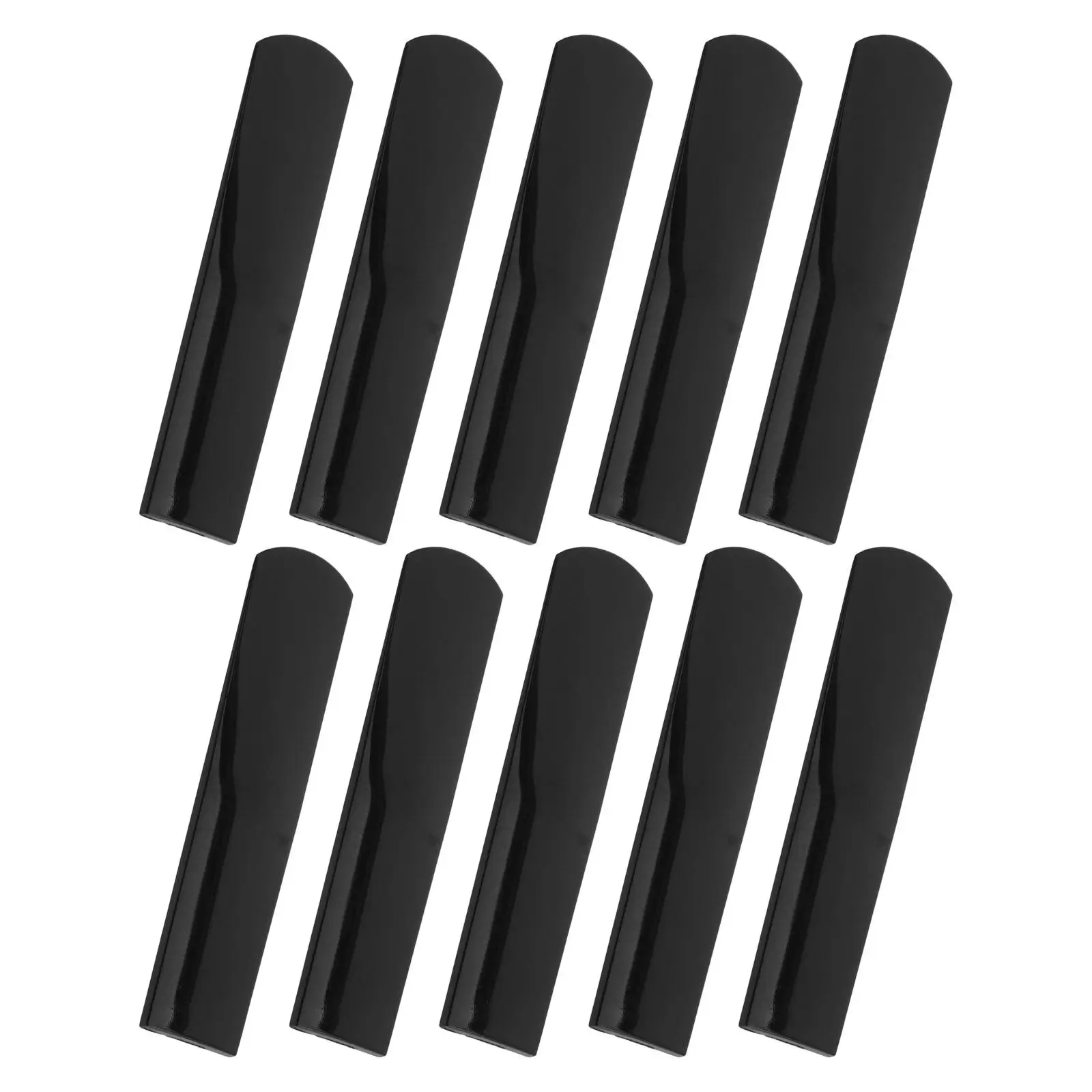

10Pcs Alto Saxophone Reeds Resin Plastic 2.5 Synthetic Strength Stable Tone Quality for Practice Concerts Repairs Beginners