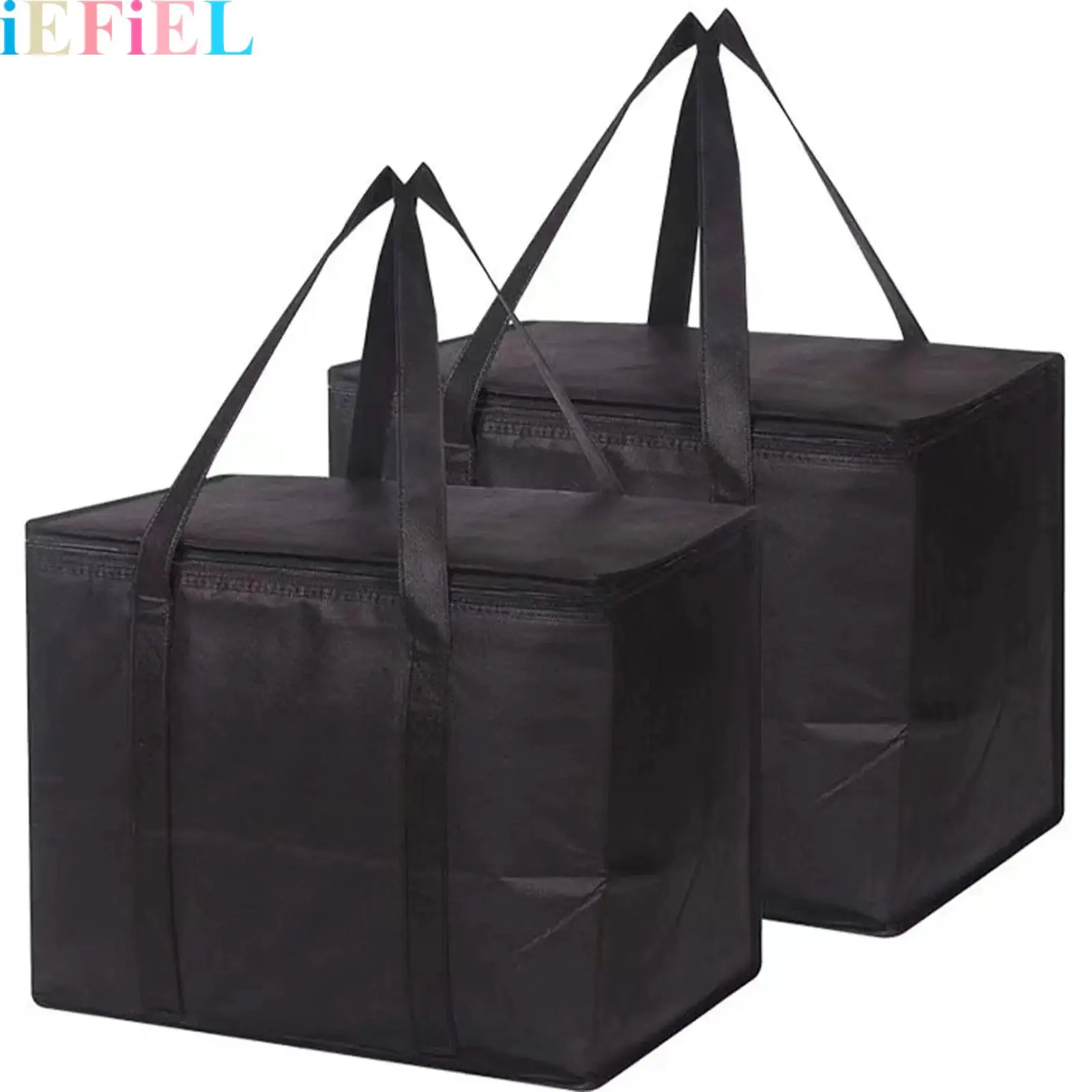 

Waterproof Large-Capacity Non-Woven Handheld Aluminum Foil Foldable Outdoor Insulated Bag for Camping