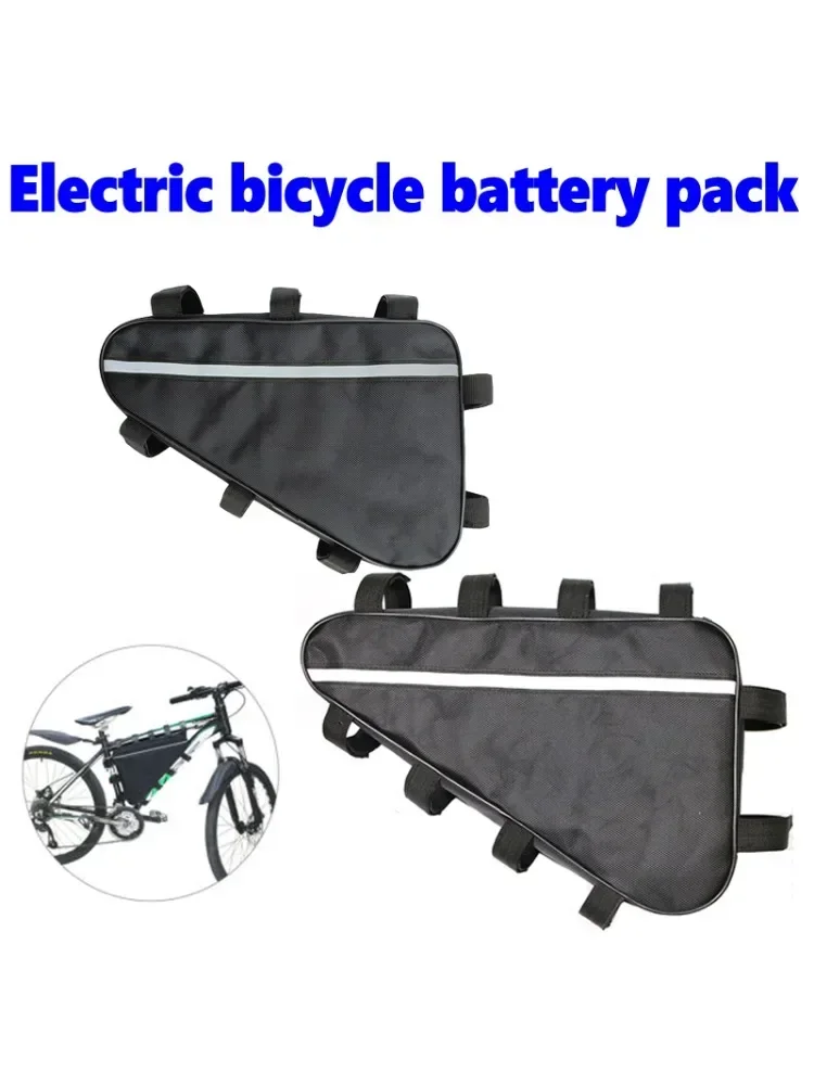 AliExpress Bicycle Triangle Battery Pack Waterproof 210D Oxford Cloth Converted MTB Road Bike Tube Frame Case