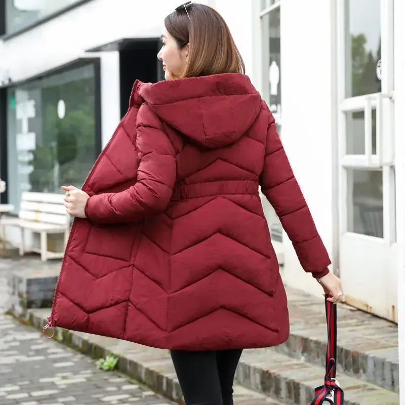 Quilted Coats for Women Blouson Lightweight Hoodie Padded Jackets Great Loose Casual Fashion 2024 Parkas Woman Outdoor Clothes