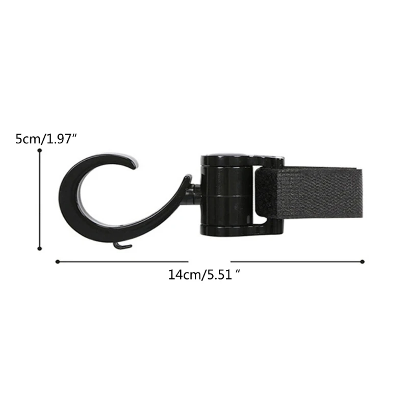 YYD Crochets pour poussette Clip suspension Crochets Accoudoir Crochet suspension Crochets pour maman