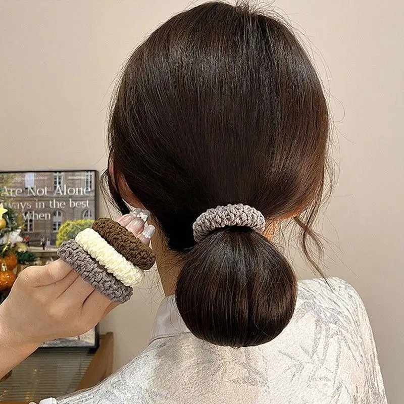 86/156 Stück Hochelastische Haargummis für Frauen, Haarbänder für Mädchen, Niedliche Bären-Haarschnur, Erwachsenen-Stirnbänder, Haaraccessoires – Detail 6