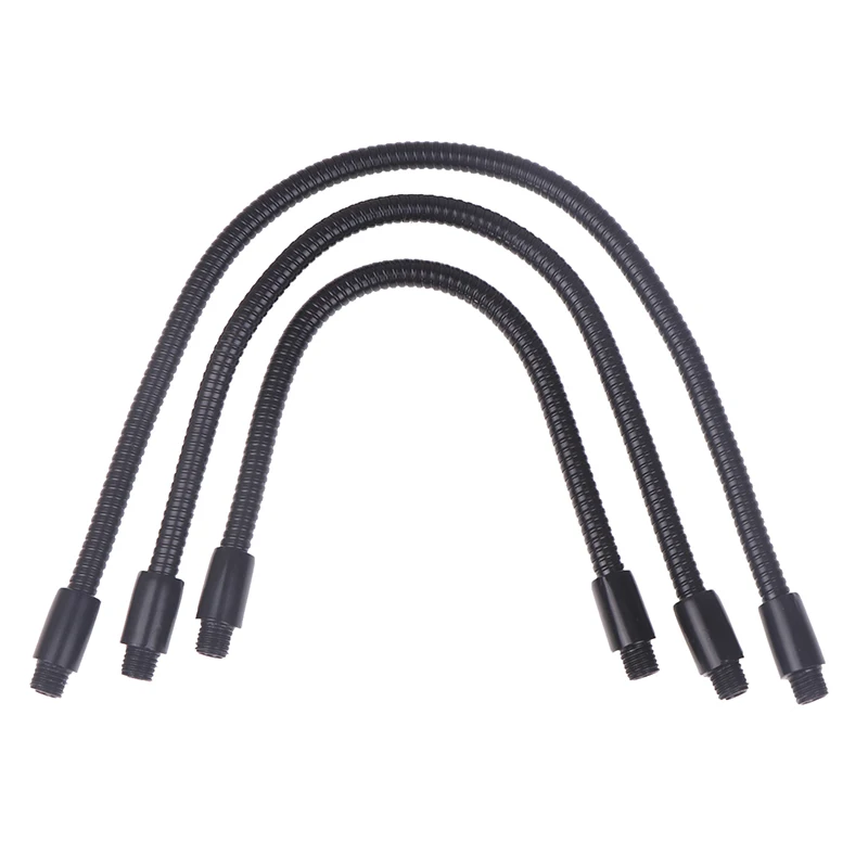 New 1Pc LED Gooseneck Metal Hose Dia 6MM Bendable DIY Black Shaping Universal Soft Tube For Table Lamp Spotlight Floor Lamp view 4
