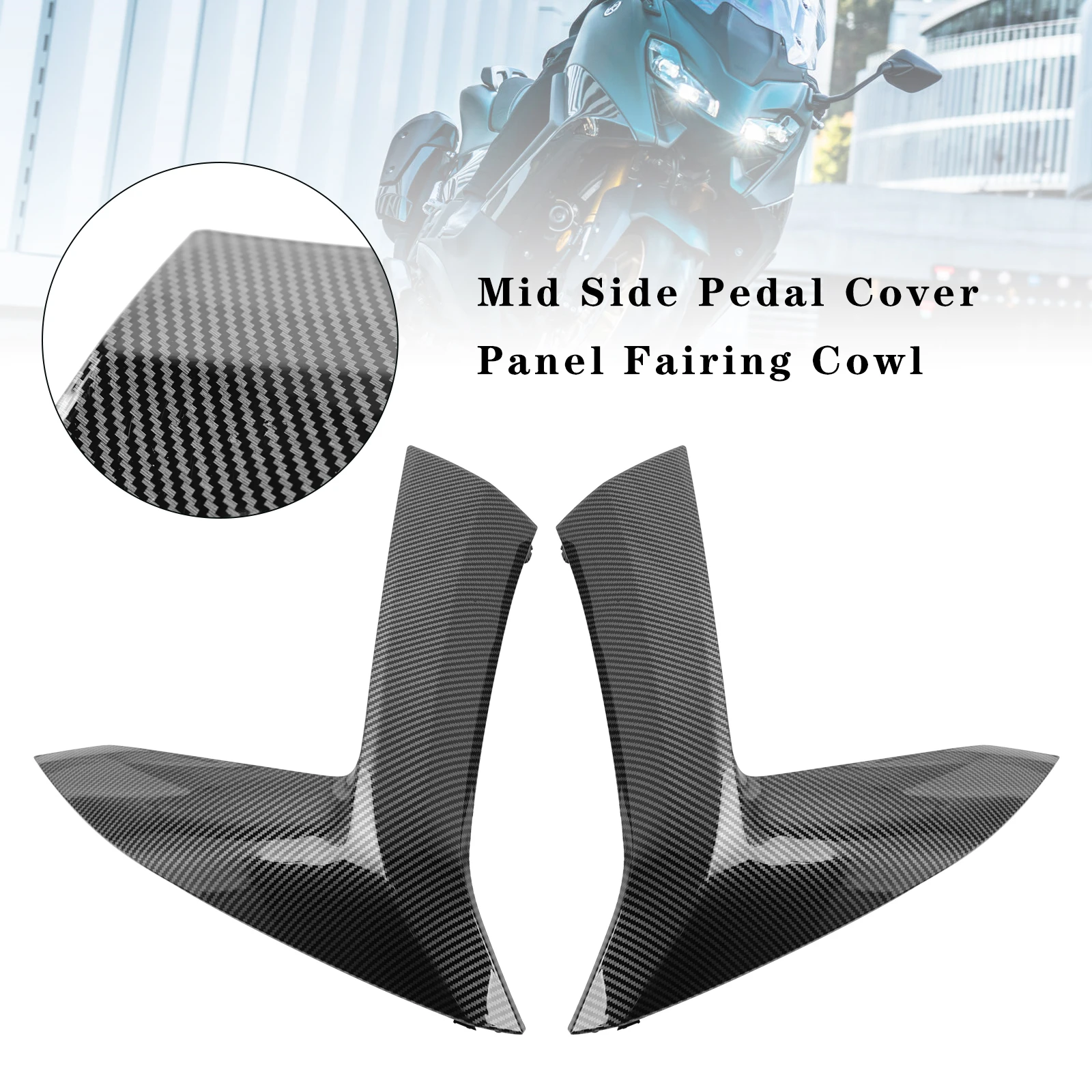 

Topteng Mid Side Pedal Cover Panel Fairing Cowl for Yamaha T-MAX 560 2022 2023 2024