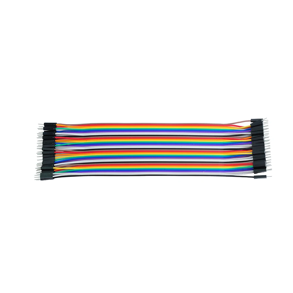 40P Dupont Cable 1007-26AWG-20CM Male To Female / Male To Male / Female To Female Cable Connection Lines Cord