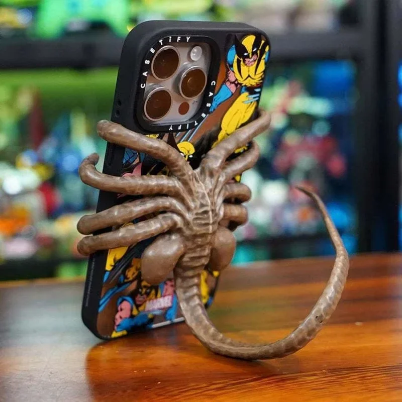 Special-Shaped Mobile Phone Holder Halloween Alien Creative Phone Stand Adjustable Scorpion Shaped Phone Stand