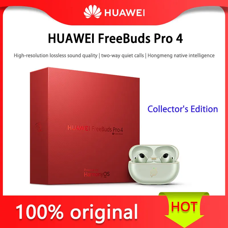 HUAWEI FreeBuds Pro 4 Snake Year Collector's Edition Joyful earphones High-resolution lossless sound quality Two-way silent call