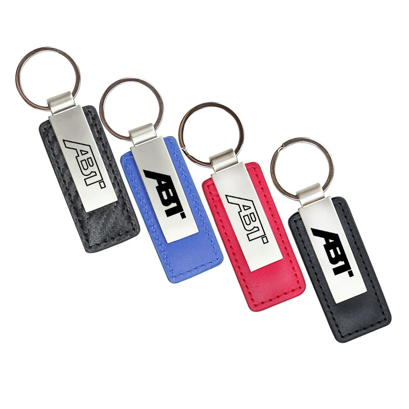 بو الجلود سيارة المفاتيح سيارة التصميم حلقة رئيسية لمقعد أودي فولكس فاجن سكودا ABT موتور الرياضة سبورتسلين اكسسوارات السيارات المفاتيح