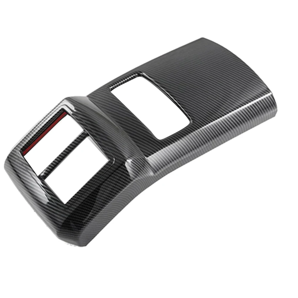 

Carbon Fiber Armrest Box Rear Air Vent Frame Cover Sticker Trim for Kia Sportage NQ5 2021