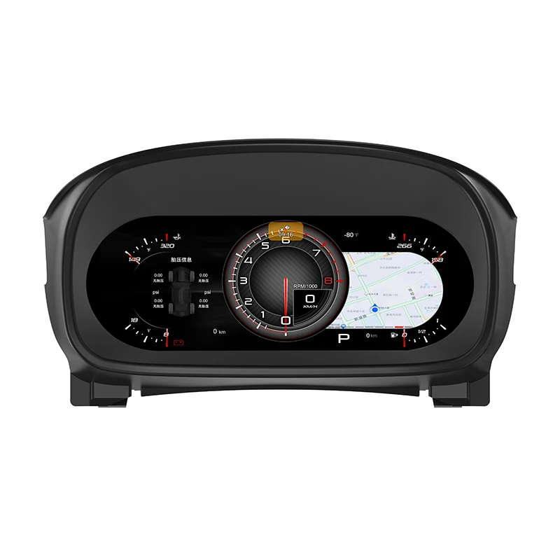 

KD Digital Instrument Cluster 12.3" LCD for Chevrolet Malibu 2009-2014 Virtual Cockpit Dash CarPlay Android Auto GPS Navigation