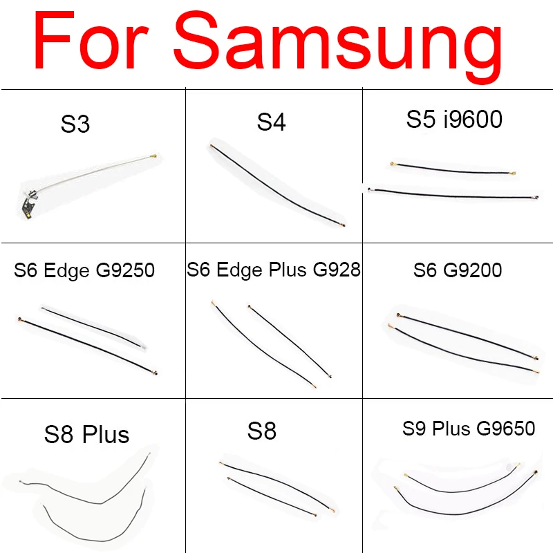 Antenna Signal Flex Cable For Samsung Galaxy S3 S4 S5 S6 S7 Edge S8 S9 Plus G9650 G920 G925 G930 G935 G928 i9600 i9500 i9300