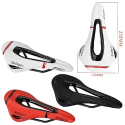 BALUGOE  Bicycle Saddle Seat MTB Road/Mountain Bike Cushion Black/White/Red