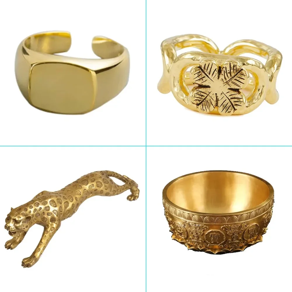 Brass Particles for Jewelry Casting H65 Brass Granules Copper Grain for Brass Casting Ingots Metal Pellets Brass DIY Accessories