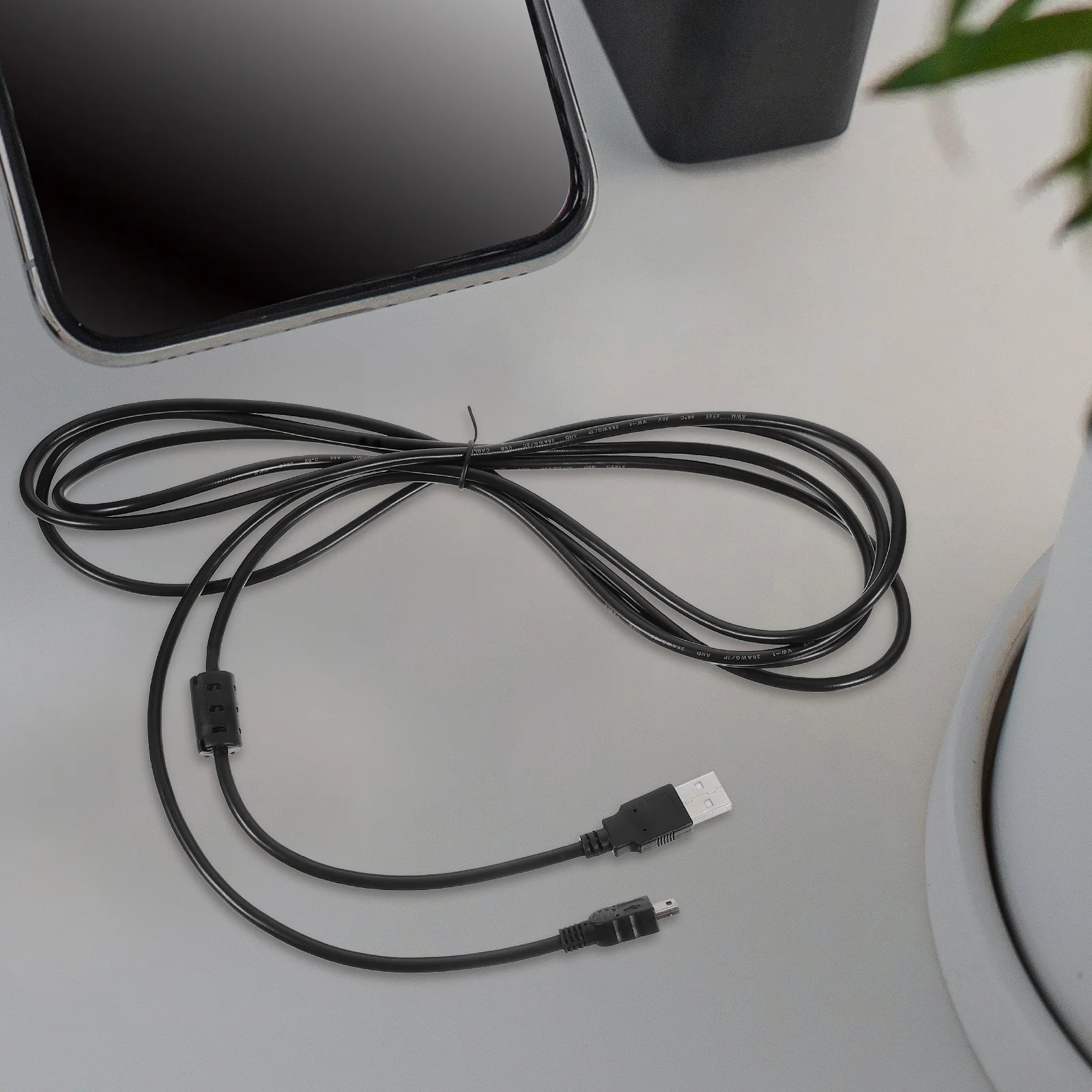 

3M USB Data Cable Mini 5 Pin Charging Cord High Speed Compact Compatible Multiple Devices Phone Accessories Fast