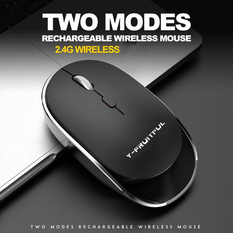 

M90 Wireless Mouse 2.4G and Bluetooth-compatible Unifying Dual Mode 1600 DPI Multi-Device Optical For Office Mouse PC