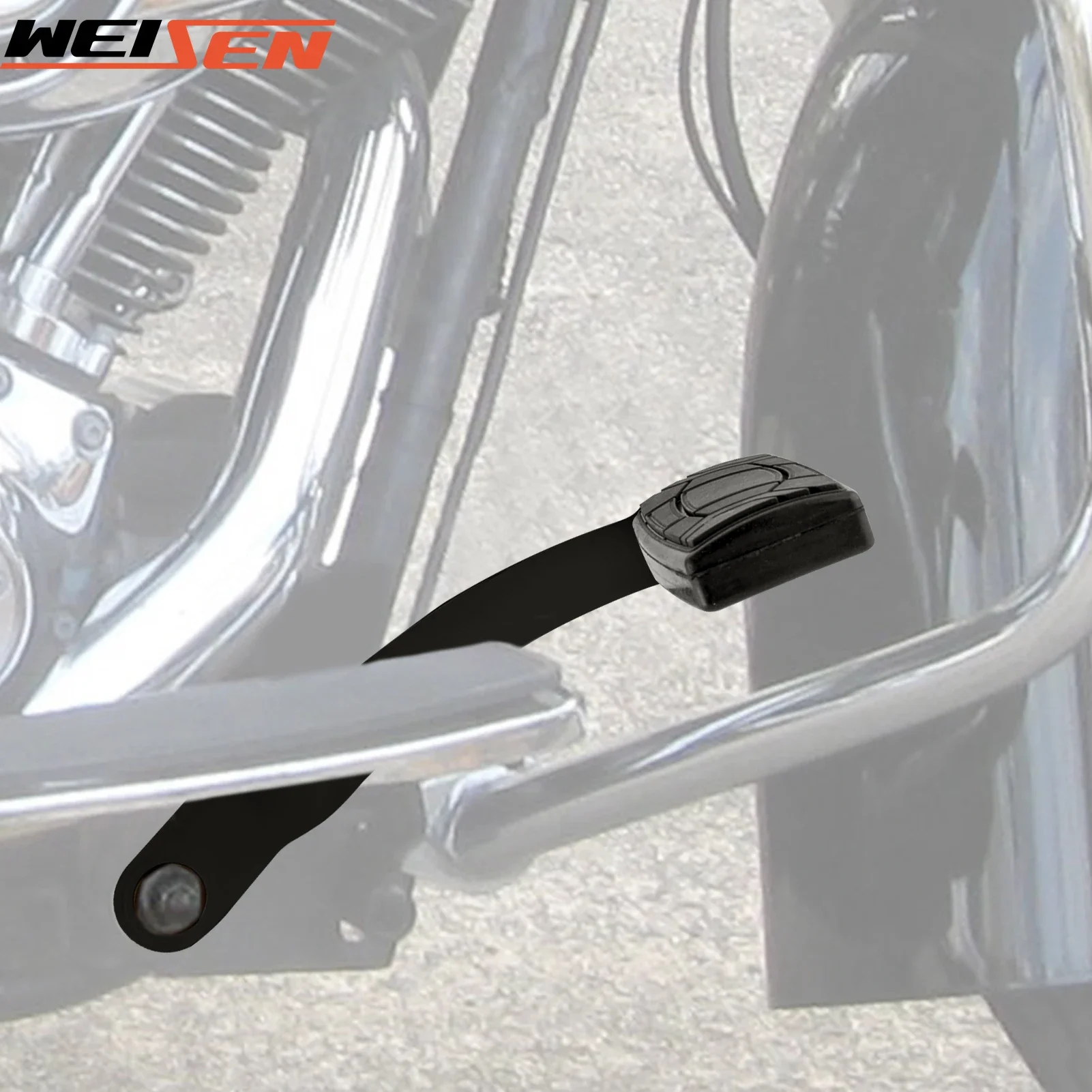 رافعة الفرامل الخلفية للدراجة النارية + وسادة قدم بدال فرامل لدراجة Harley Touring Electra/Road Glides، Road Kings & Street Glides FL Softail