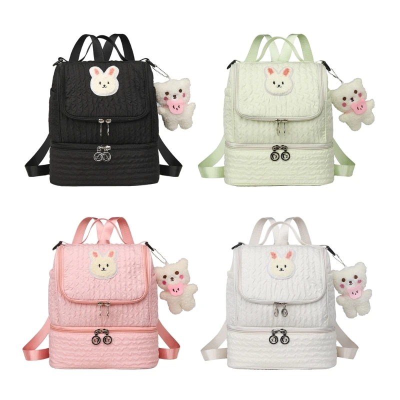 Fashionable Diaper Backpack for Moms Large Capacity baby care Bag Spacious & Stylish Diaper Bag Upgrades for Parents